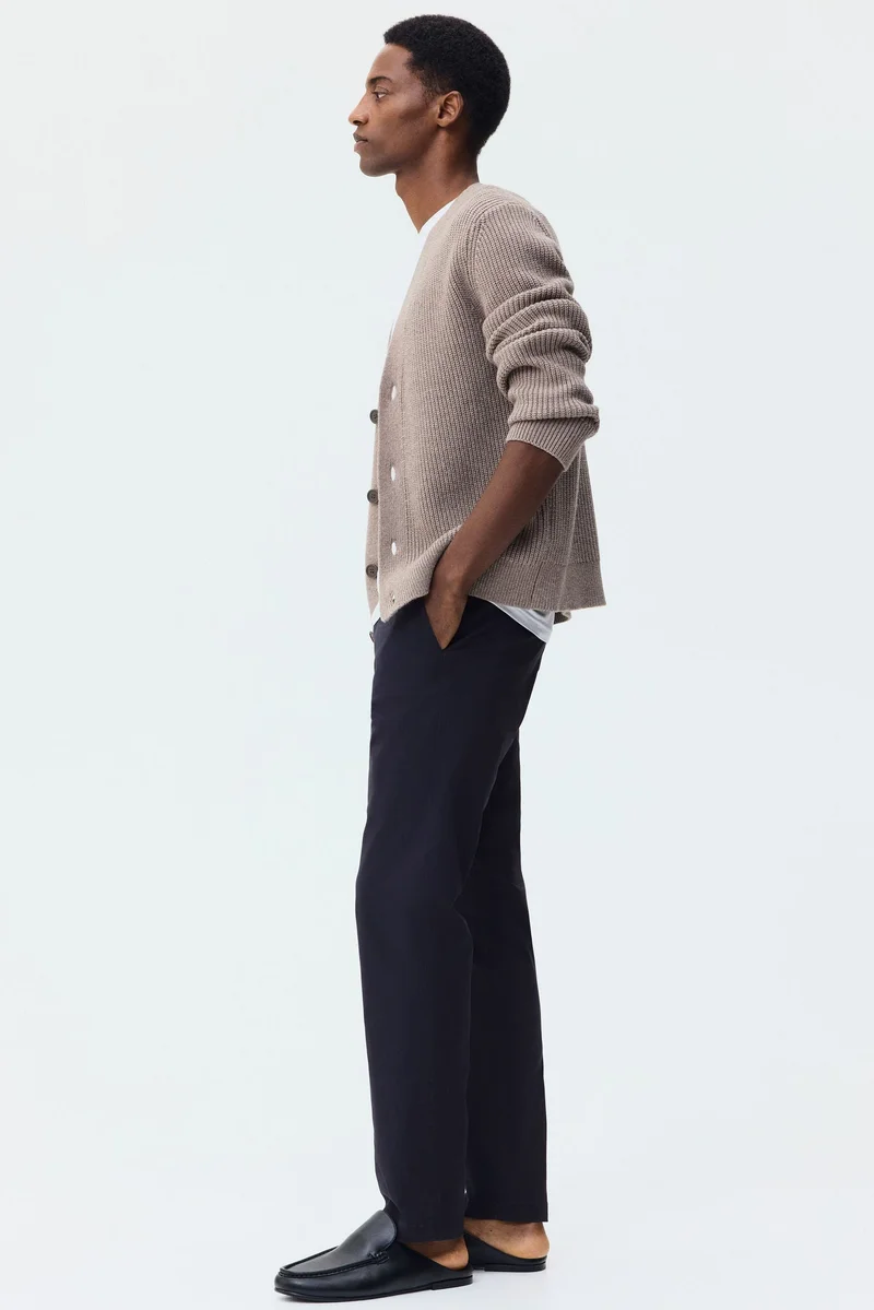 H&M  Slim Fit Cotton chinos for Men | Best Price UAE